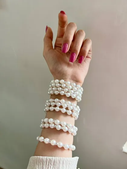 دستبند مرواریدی