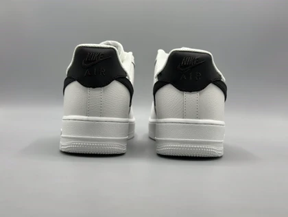 کتانی نایکی ایرفورس1 سفید نایک مشکی/Nike Air Force1 low