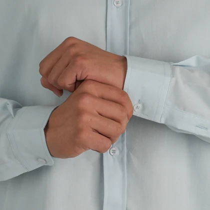 پیراهن آستین بلند اورسایز بیسیک کد 100297