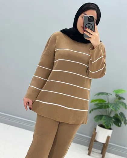 بلوز و شلوار بافت