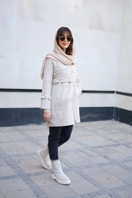 مانتو بارانی سایه کد 77679