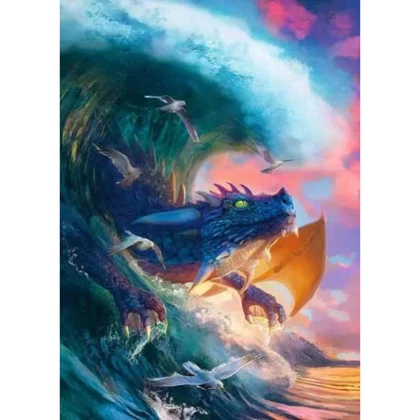 پازل 1000 تکه راونزبرگر طرح Dragon Race