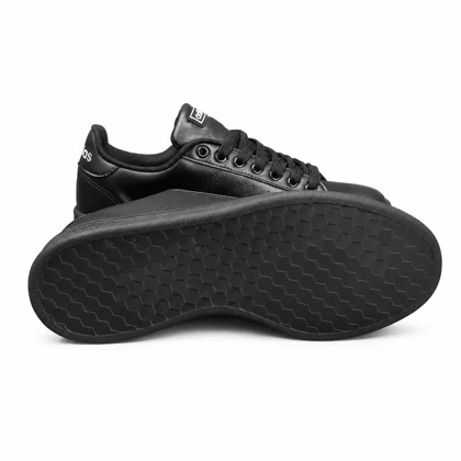 کفش کتانی زنانه و مردانه بزرگ پا استن اسمیت مدل ونس مشکی ADIDAS Stan smith