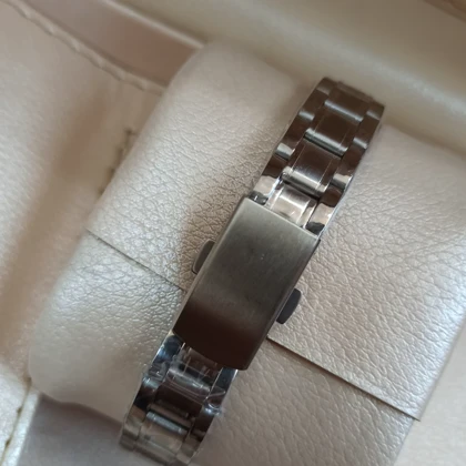 ساعت مچی زنانه کلاسیک طرح کاسیو صفحه آبی تیره