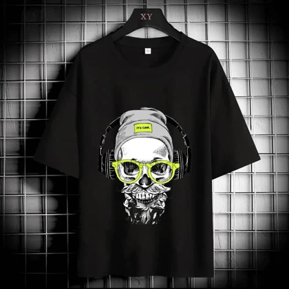 تیشرت لش طرح اسکلت