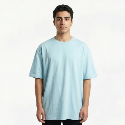 تیشرت لش ساده پسرانه و دخترانه | تیشرت لانگ ساده مردانه و زنانه کد 163271