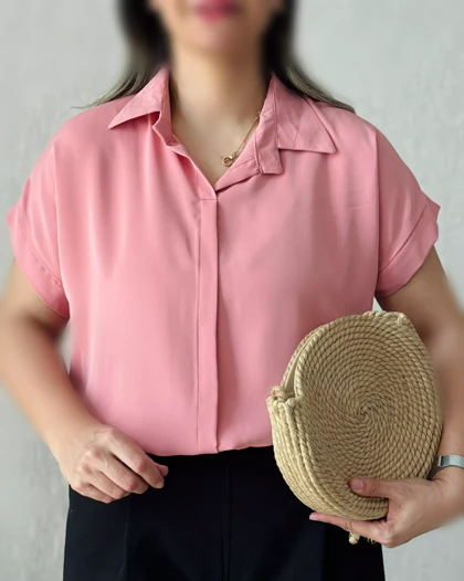 شومیز آستین کوتاه الیزه 1