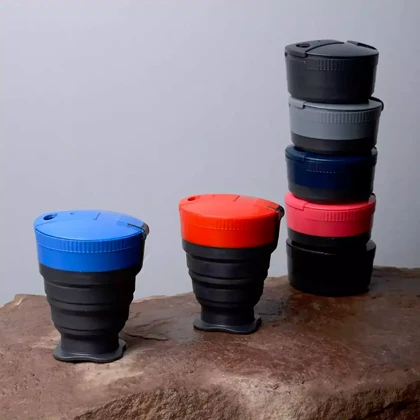 لیوان تاشو سیلیکونی LIFE CAMP