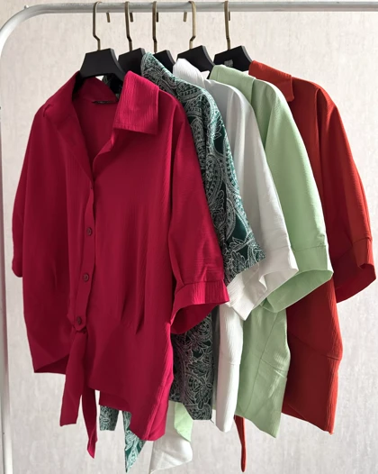 شومیز کراپ جلوگره