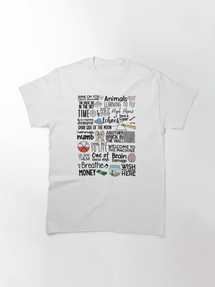 تیشرت پینک فلوید تیشرت Dark Side of the Doodle کد 177306