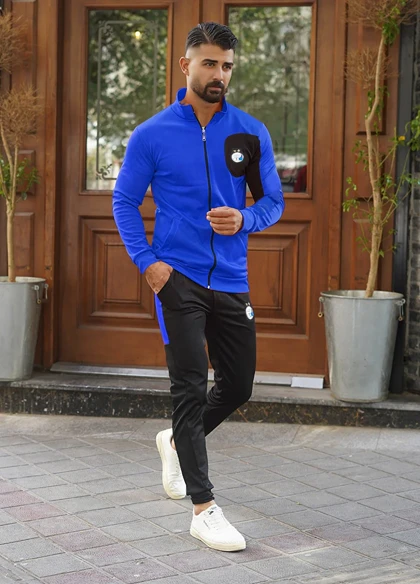 ست سویشرت شلوار استقلال مدل Blue Army ویژه