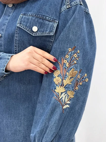 کت جین گلدوزی آیسو نادیا