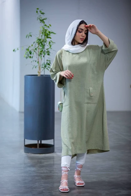 مانتو لوئیز جودون بلند ژاکلین