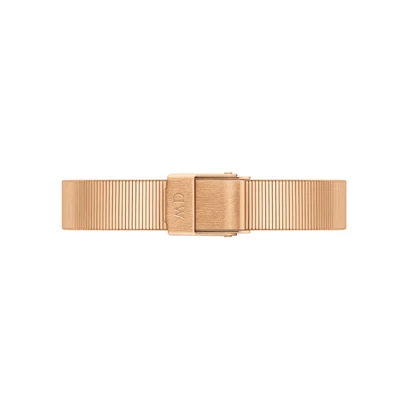 ساعت دنیل ولینگتون مربعی زنانه رزگلد صفحه سفید Daniel Wellington Rosegold