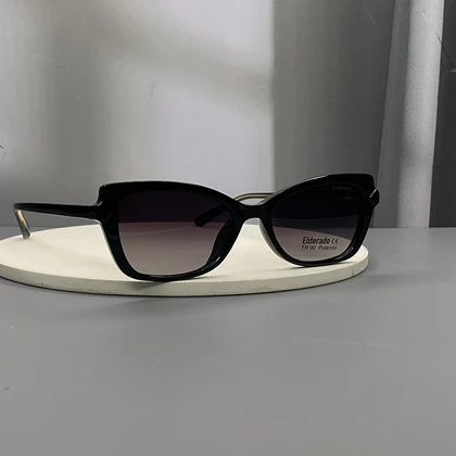 عینک آفتابی زنانه الدرادو با فریم کائوچو استات و لنز پلی‌کربنات پلاریزه UV400 Eldorado Polarized Women