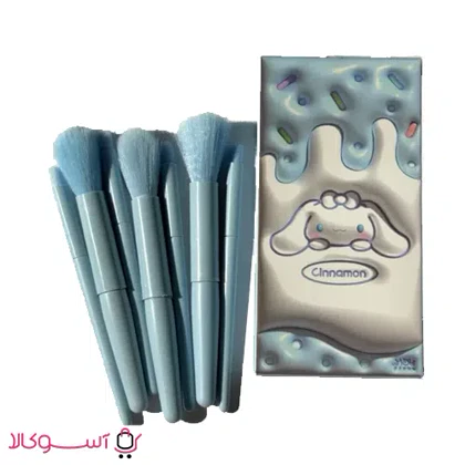 ست براش هشت تیکه پاستیلی باکس عروسکی