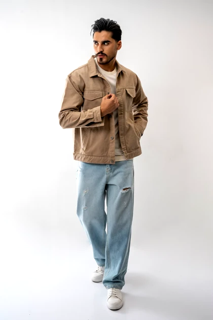 جکت دو جیب مردانه