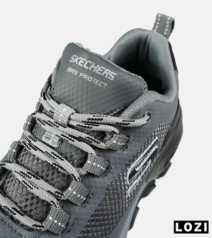 کفش کتانی طبی ورزشی خاکستری SKECHERS max protect مدل 7568