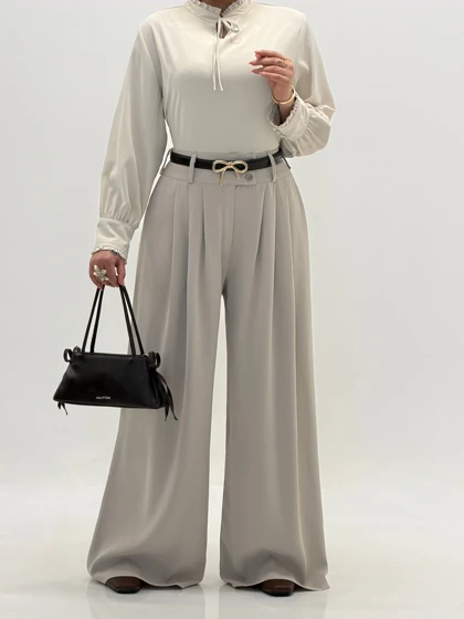 4247-شلوار کرپ مورگان