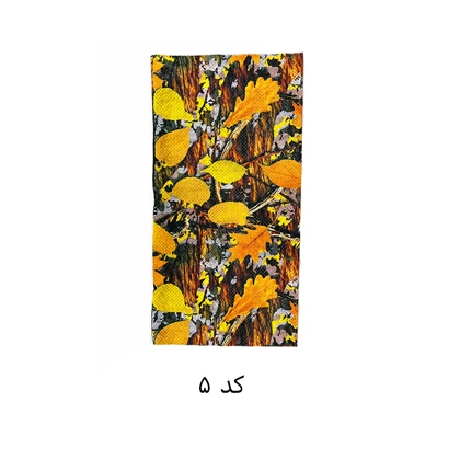 دستمال سر و گردن سوزنی طرح پاییزی