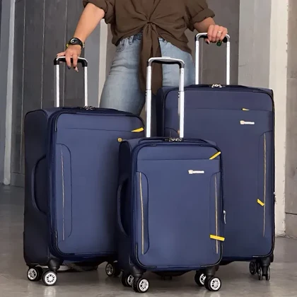 چمدان کاترپیلار مدل CATERPILLAR - CATB203B TRAVEL SENTRY SERIES سری سه عددی (به همراه کیف آرایشی و جا کفشی)