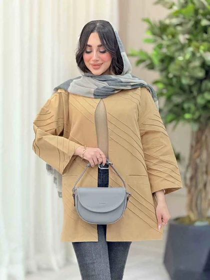 مانتو برش‌دار بغل چاک