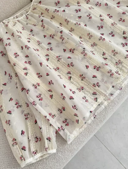 شومیز گل‌گلی 3105