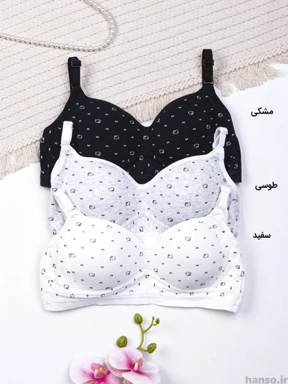 سوتین اسفنجی بدون فنر کد D01