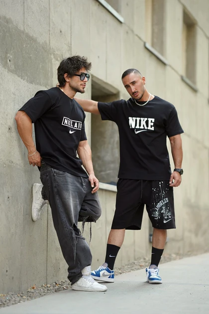 تیشرت ورزشی NIKE AIR بگ مشکی