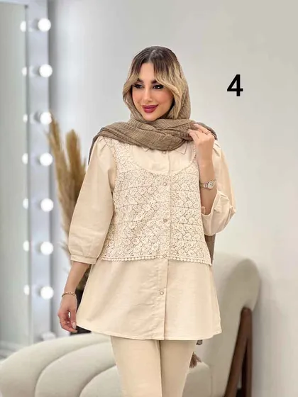 شومیز ترکیبی بهار