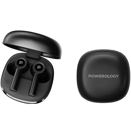 هندزفری بلوتوثی پاورولوژی Powerology مدل PWYX55BK بلوتوث 5.4
