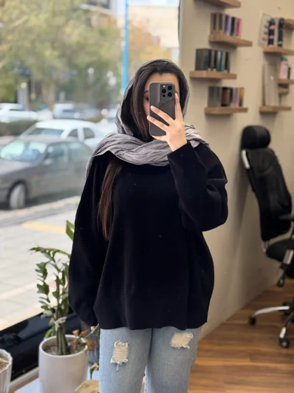 بولیز بافت یقه اسکی_3011