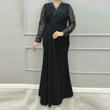 پیراهن بلند تیارا 7093