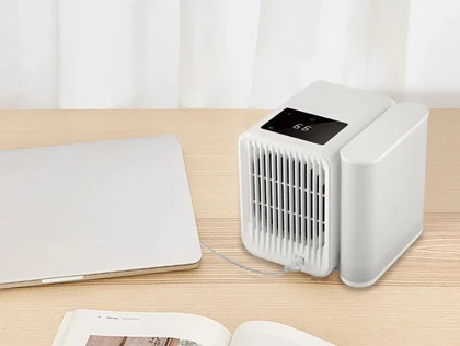 کولر سلولوزی میکروهو Microhoo personal mini air conditioning fan MH01RU