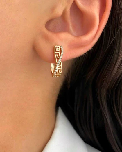 گوشواره ورساچه خطی ژوپینگ
