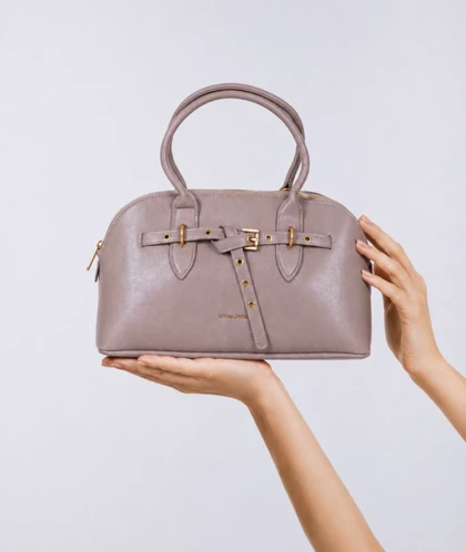 کیف دستی زنانه چرم مصنوعی دسته دار دیوید جونز DAVIDJONES