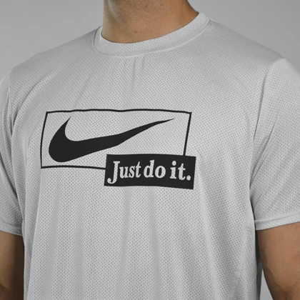 تیشرت ورزشی مردانه نایک مدل MuB-JDi 2131 طوسی