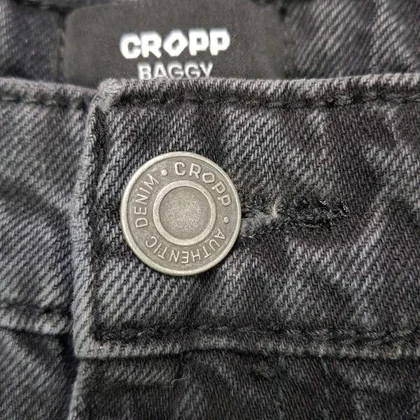 شلوار جین مردانه بگ استایل طرح snake از cropp کد 211