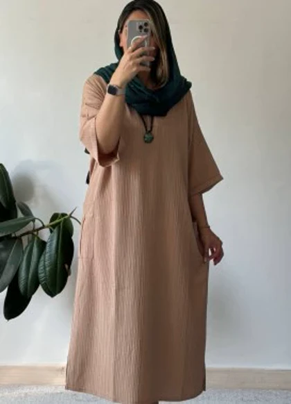 پیراهن مانتویی دلسا 6