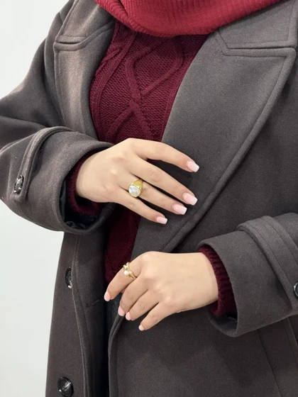 پالتو فوتر بلند آستردار بهگل 1