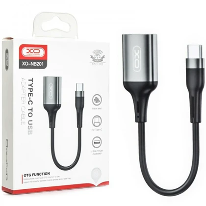مبدل اوتی‌جی آیفونی USB به Type-C ایکس‌او NB201