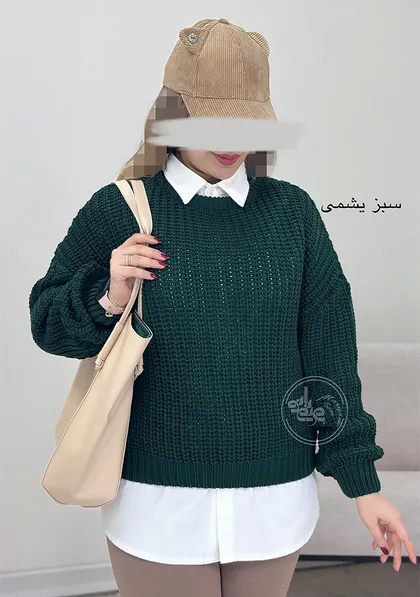 پلیور بافت ساده