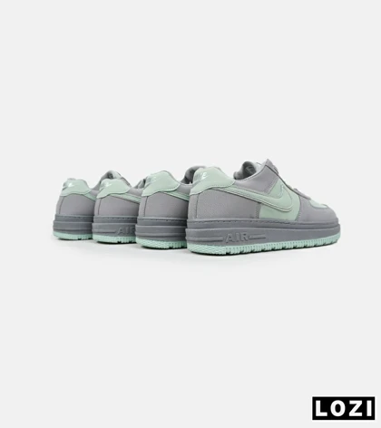 کفش کتانی مردانه و زنانه طوسی سبز نایک NIKE AIR FORCE