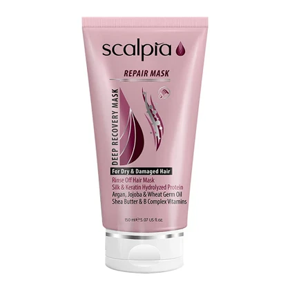 ماسک مو ( داخل حمام) مخصوص موهای خشک و آسیب دیده اسکالپیا 150 میل