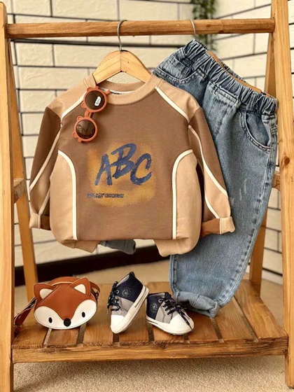 بلوز شلوار جین بچگانه