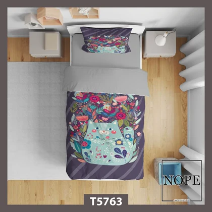 روتختی کودک طرح گربه مدل T5763