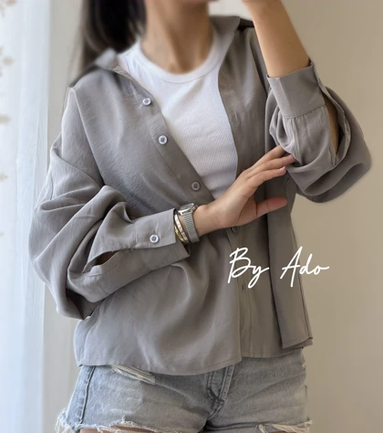 شومیز سیلک بیسیک 0457