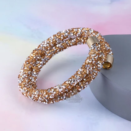 دستبند طرح کریستالی سواروسکی Crystal Bangle Bracelet-02