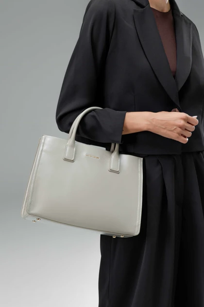 کیف دستی زنانه چرم مصنوعی دسته دار دیوید جونز DAVIDJONES
