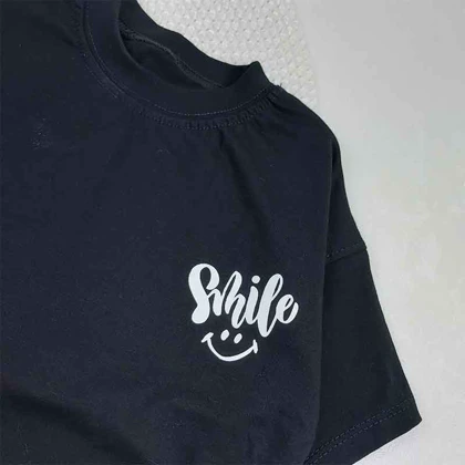 تیشرت مشکی پسرانه smile